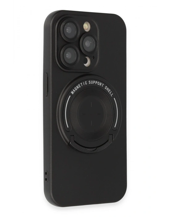Newface iPhone 14 Pro Kılıf Lukka Magneticsafe Kapak - Siyah