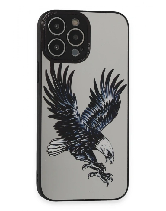 Newface iPhone 14 Pro Kılıf Mirror Desenli Kapak - Mirror - 1