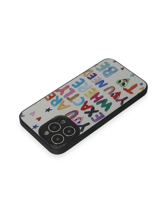 Newface iPhone 14 Pro Kılıf Mirror Desenli Kapak - Mirror - 10