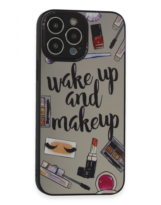 Newface iPhone 14 Pro Kılıf Mirror Desenli Kapak - Mirror - 3