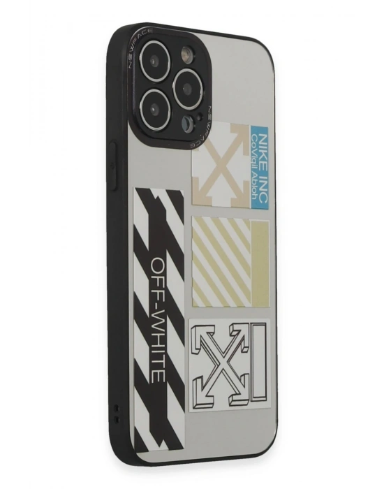 Newface iPhone 14 Pro Kılıf Mirror Desenli Kapak - Mirror - 6