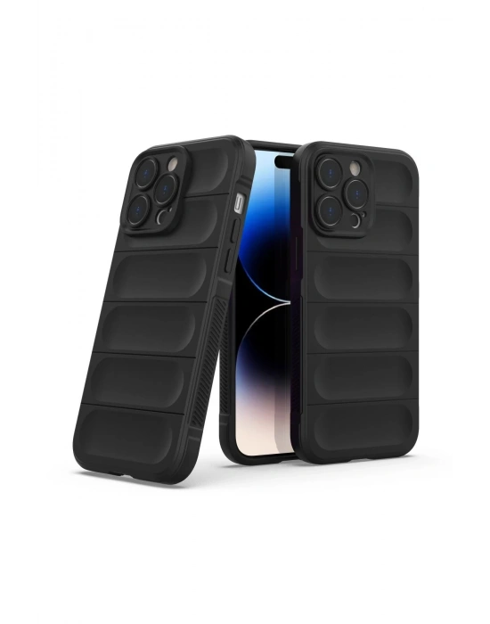 Newface iPhone 14 Pro Kılıf Optimum Silikon - Siyah