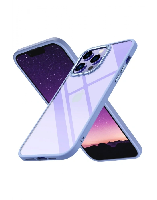 Newface iPhone 14 Pro Kılıf Power Silikon - Sierra Blue