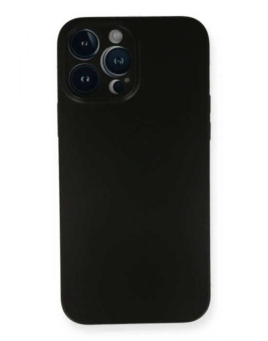 Newface iPhone 14 Pro Kılıf PP Ultra İnce Kapak - Siyah