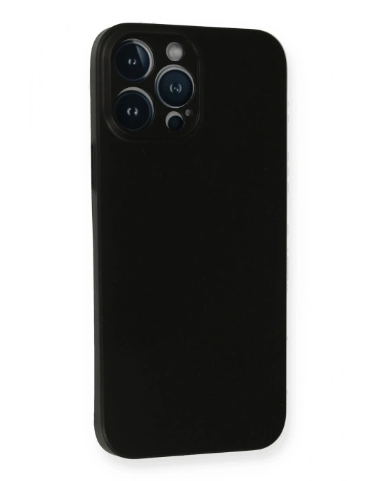 Newface iPhone 14 Pro Kılıf PP Ultra İnce Kapak - Siyah