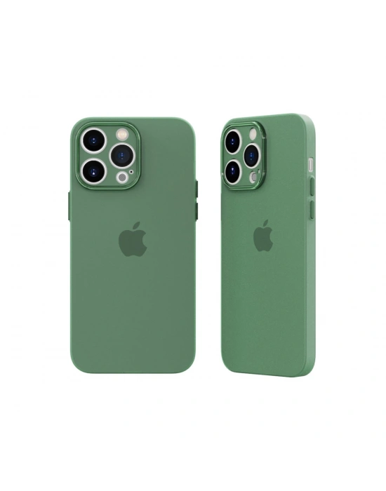 Newface iPhone 14 Pro Kılıf Puma Silikon - Yeşil