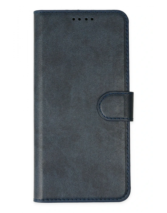 Newface iPhone 14 Pro Kılıf Trend S Plus Kapaklı Kılıf - Lacivert