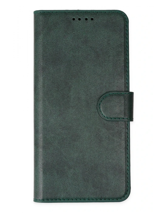 Newface iPhone 14 Pro Kılıf Trend S Plus Kapaklı Kılıf - Yeşil