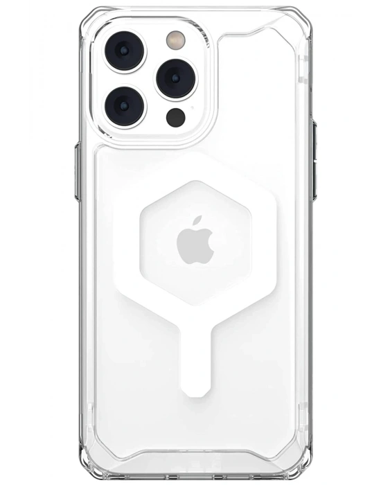 Newface iPhone 14 Pro Kılıf Uag Plyo Magneticsafe Silikon - Şeffaf