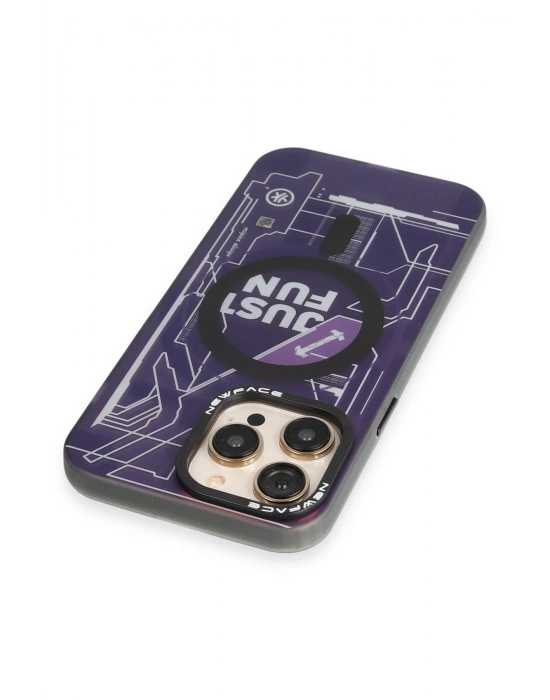 Newface iPhone 14 Pro Kılıf Venüs Magneticsafe Desenli Kapak - Venüs - 1