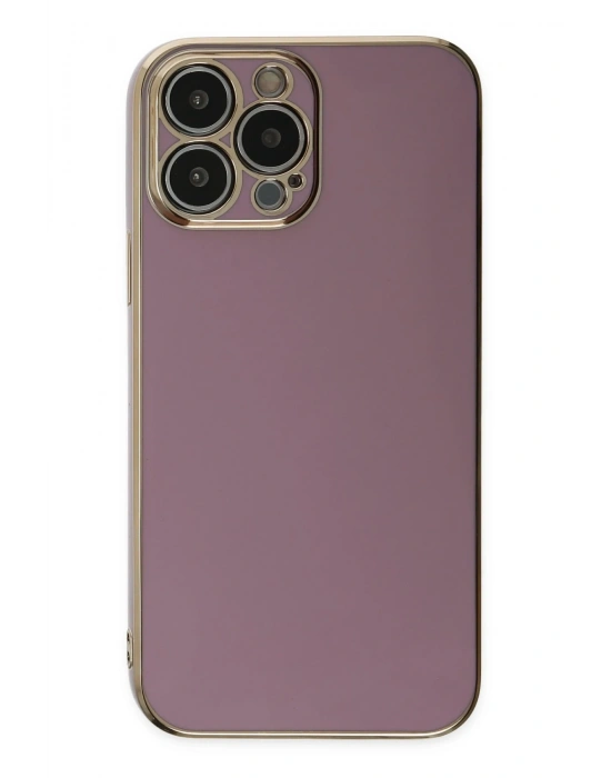 Newface iPhone 14 Pro Kılıf Volet Silikon - Mor