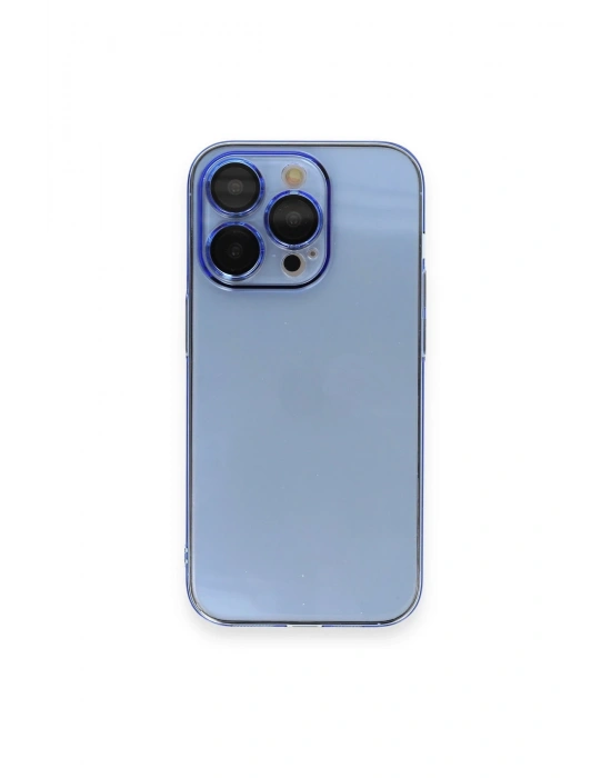Newface iPhone 14 Pro Max Kılıf Armada Lensli Kapak - Sierra Blue