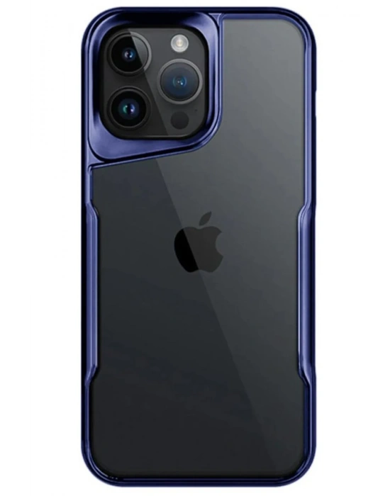 Newface iPhone 14 Pro Max Kılıf Boyi Silikon Kapak - Lacivert