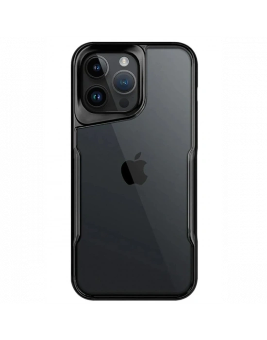 Newface iPhone 14 Pro Max Kılıf Boyi Silikon Kapak - Siyah