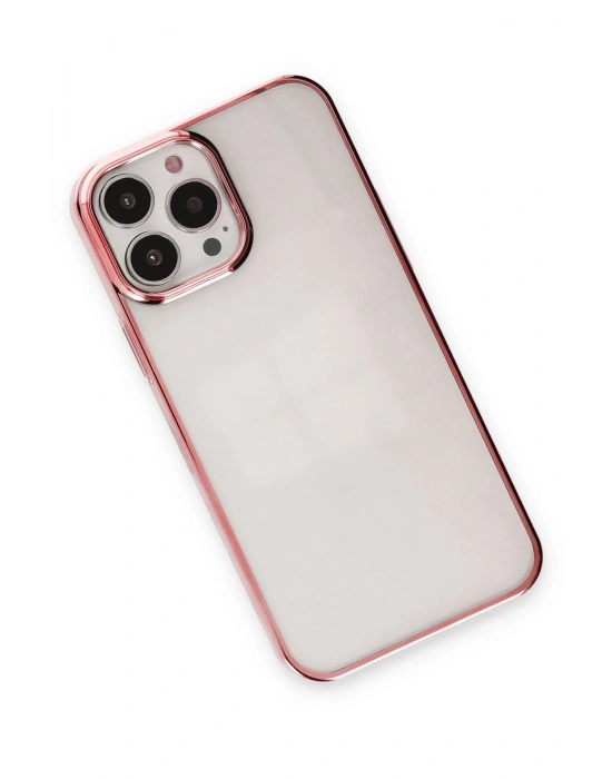 Newface iPhone 14 Pro Max Kılıf Element Silikon - Pembe