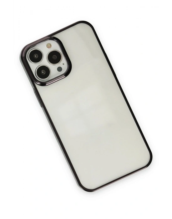 Newface iPhone 14 Pro Max Kılıf Element Silikon - Siyah