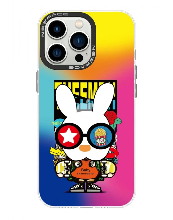 Newface iPhone 14 Pro Max Kılıf Estoril Desenli Kapak - Estoril - 10