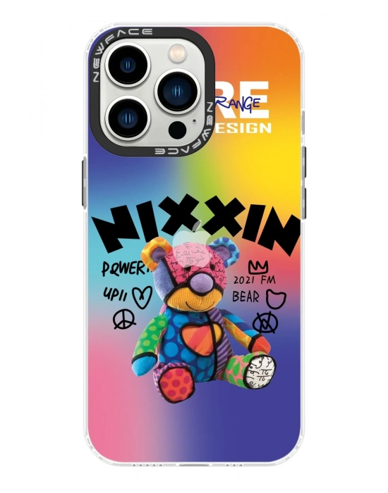 Newface iPhone 14 Pro Max Kılıf Estoril Desenli Kapak - Estoril - 11