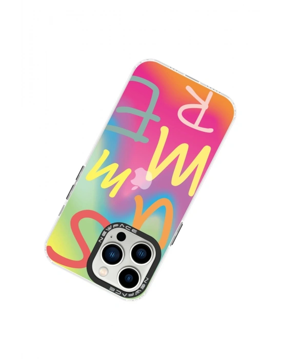 Newface iPhone 14 Pro Max Kılıf Estoril Desenli Kapak - Estoril - 3