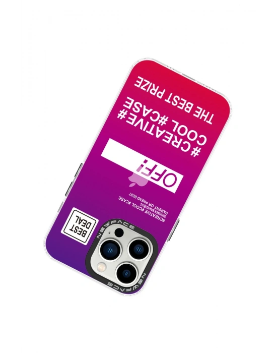 Newface iPhone 14 Pro Max Kılıf Estoril Desenli Kapak - Estoril - 9