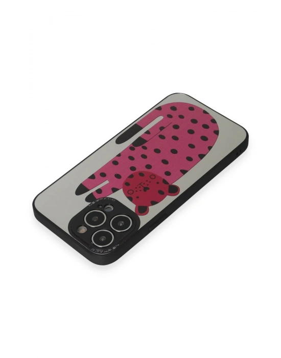 Newface iPhone 14 Pro Max Kılıf Mirror Desenli Kapak - Mirror - 12