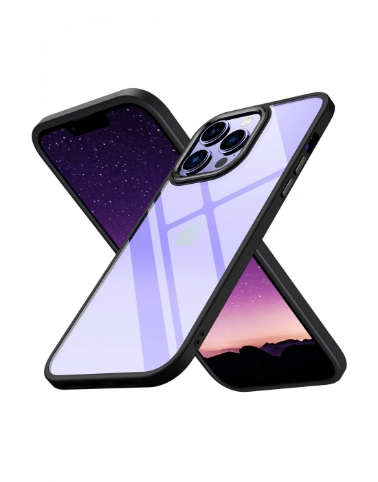 Newface iPhone 14 Pro Max Kılıf Power Silikon - Siyah