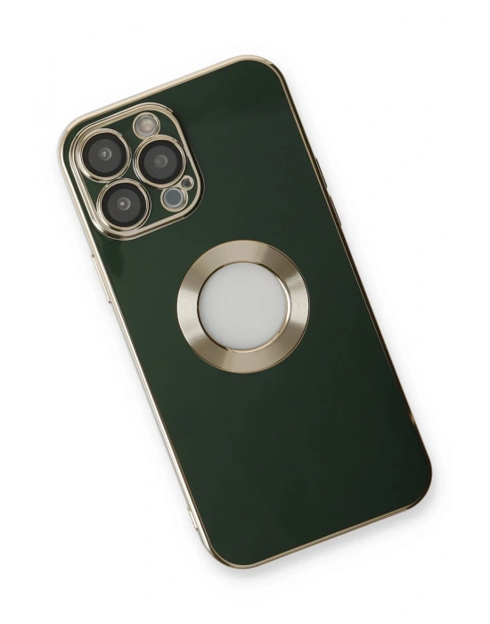 Newface iPhone 14 Pro Max Kılıf Store Silikon - Yeşil