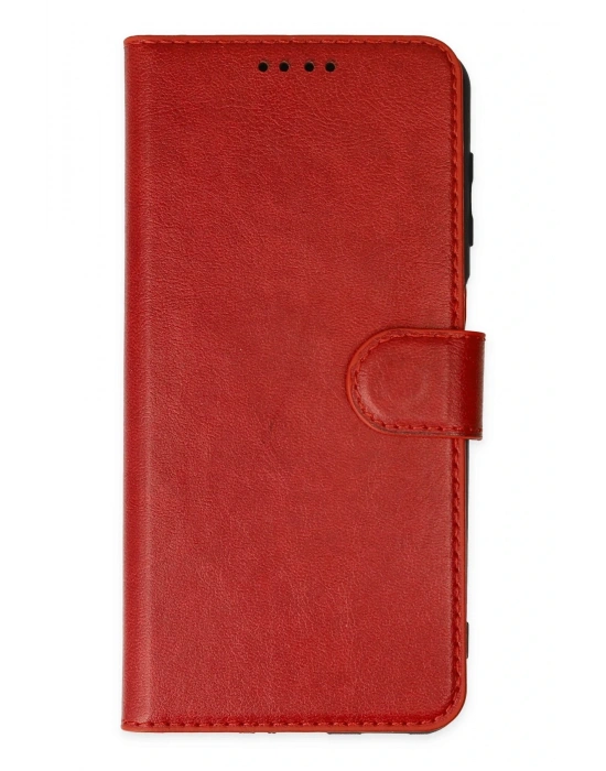 Newface iPhone 14 Pro Max Kılıf Trend S Plus Kapaklı Kılıf - Kırmızı