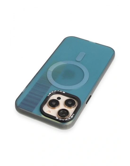 Newface iPhone 14 Pro Max Kılıf Venüs Magneticsafe Desenli Kapak - Venüs - 7
