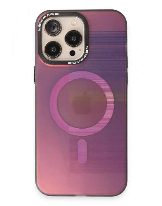 Newface iPhone 14 Pro Max Kılıf Venüs Magneticsafe Desenli Kapak - Venüs - 9