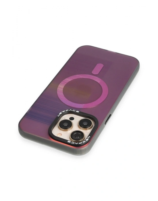 Newface iPhone 14 Pro Max Kılıf Venüs Magneticsafe Desenli Kapak - Venüs - 9