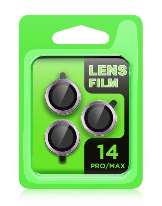 Newface iPhone 14 Pro Max Raze Metal Kamera Lens - Gold