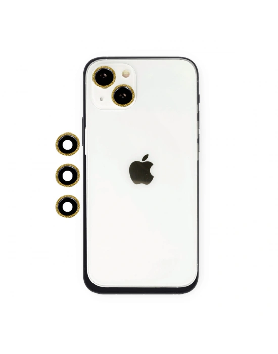 Newface iPhone 14 Shine Kamera Lens - Gold