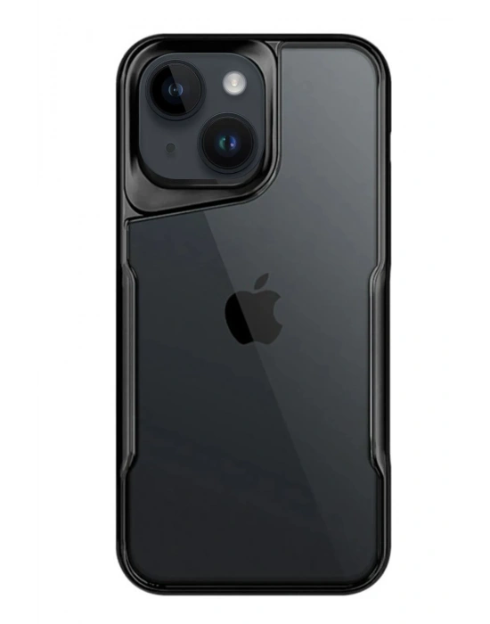 Newface iPhone 15 Kılıf Boyi Silikon Kapak - Siyah