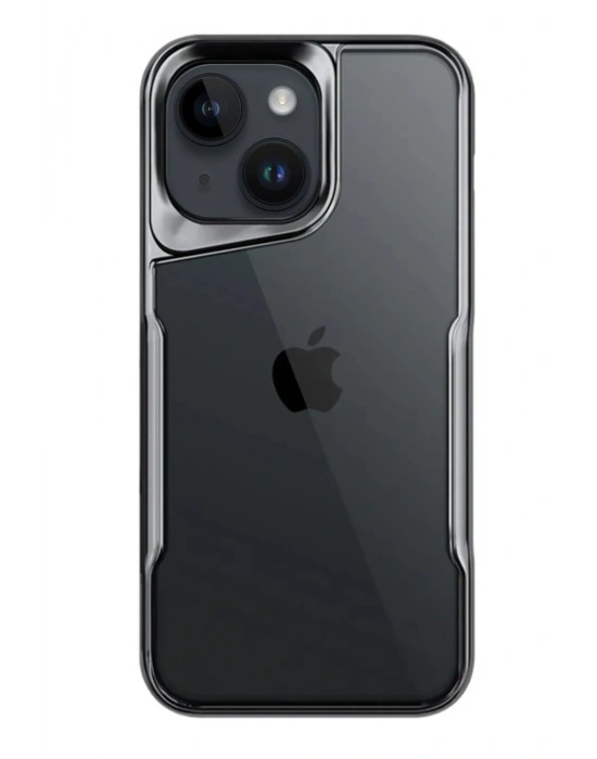 Newface iPhone 15 Kılıf Boyi Silikon Kapak - Titan Gri