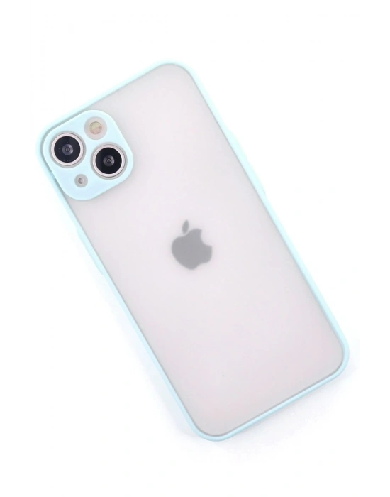 Newface iPhone 15 Plus Kılıf Montreal Silikon Kapak - Turkuaz