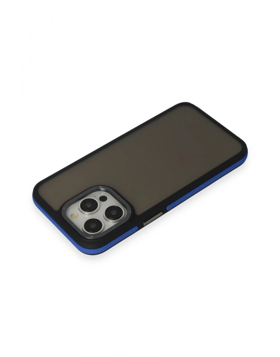 Newface iPhone 15 Pro Harvel Kapak - Lacivert