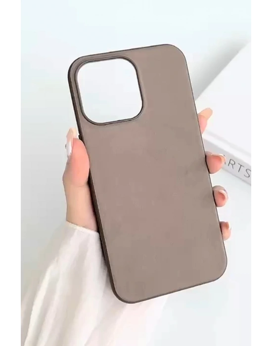 Newface iPhone 15 Pro Kılıf Karen Magsafe Kapak - Kahverengi