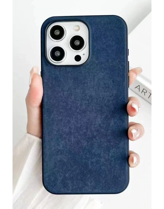 Newface iPhone 15 Pro Kılıf Karen Magsafe Kapak - Lacivert