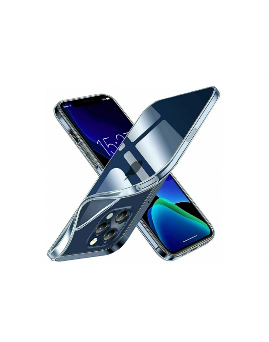 Newface iPhone 15 Pro Kılıf Lüx Şeffaf Silikon