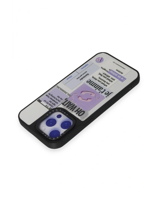 Newface iPhone 15 Pro Kılıf Mirror Desenli Kapak - Mirror - 4