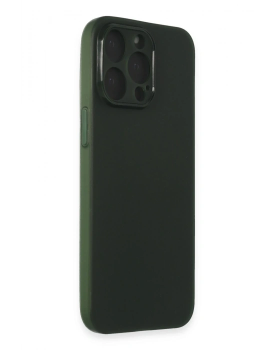 Newface iPhone 15 Pro Kılıf Puma Silikon - Yeşil