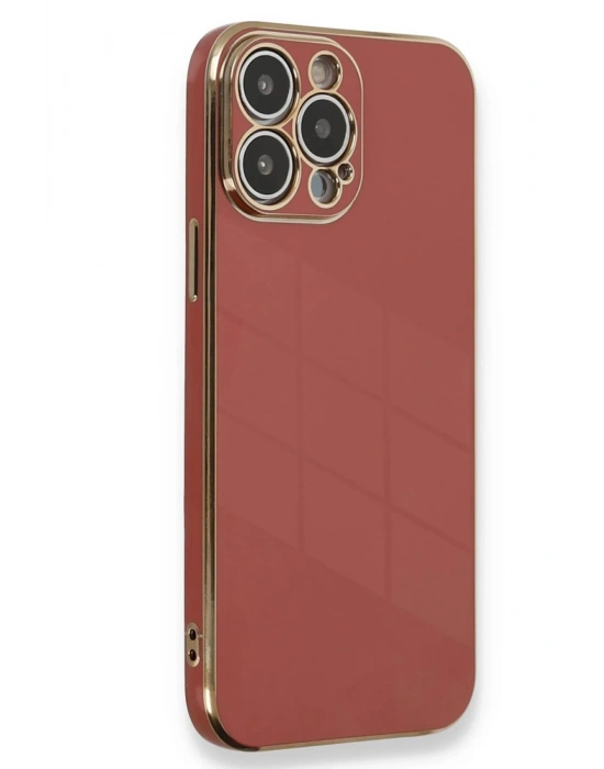 Newface iPhone 15 Pro Kılıf Volet Silikon - Kırmızı