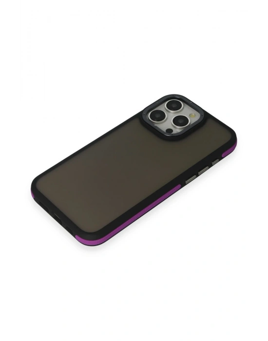 Newface iPhone 15 Pro Max Harvel Kapak - Derin Mor