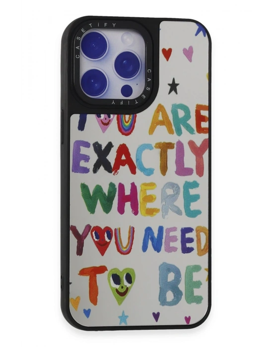 Newface iPhone 15 Pro Max Kılıf Mirror Desenli Kapak - Mirror - 10