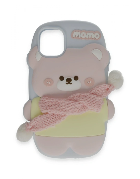 Newface iPhone 15 Pro Max Kılıf Poky Karakter Silikon Kapak - Desen 10