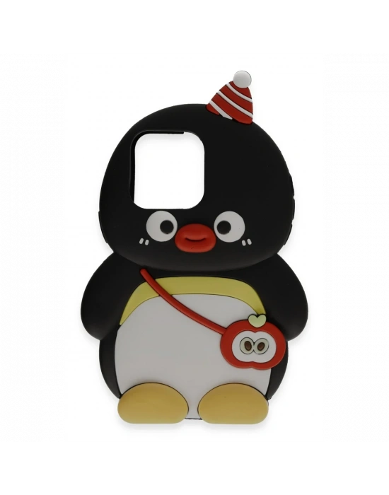 Newface iPhone 15 Pro Max Kılıf Poky Karakter Silikon Kapak - Desen 12