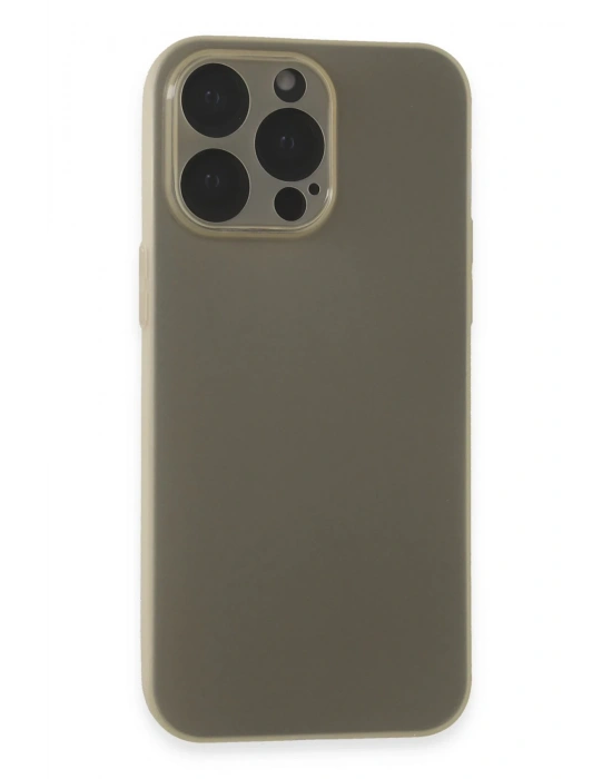 Newface iPhone 15 Pro Max Kılıf Puma Silikon - Titan Gri