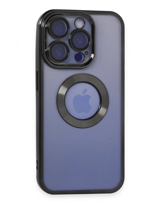 Newface iPhone 15 Pro Max Kılıf Slot Silikon - Siyah