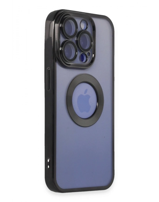 Newface iPhone 15 Pro Max Kılıf Slot Silikon - Siyah